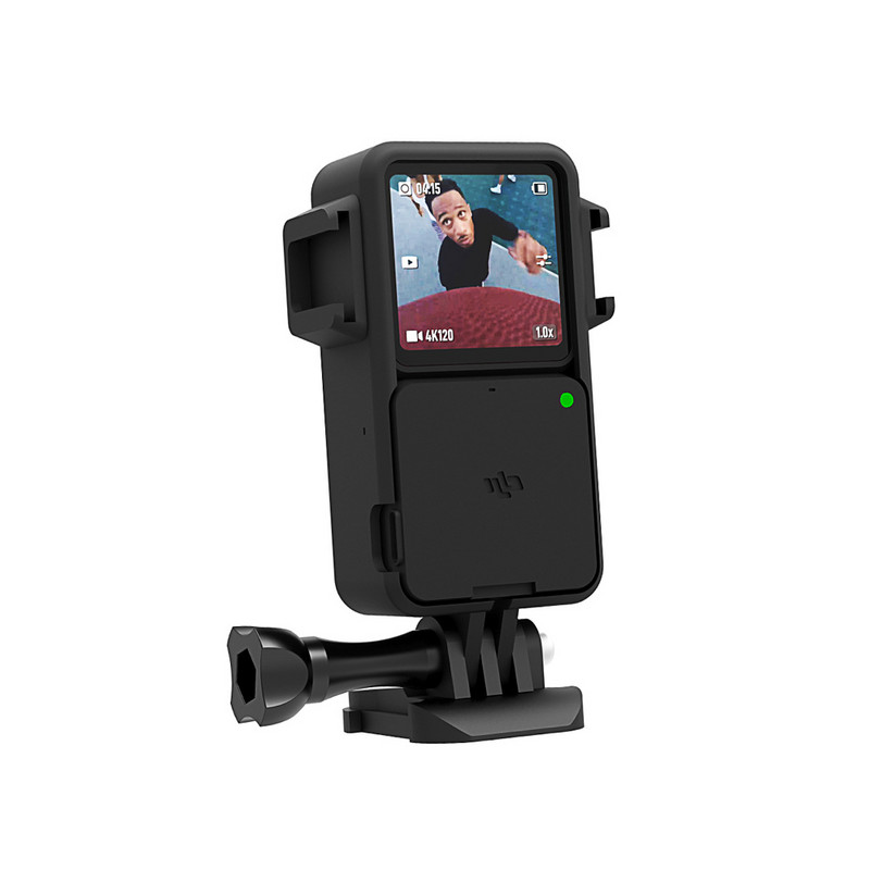 Cadru de protecție pentru DJI Action 2 cu bază de pantof cald Carcasă de protecție împotriva căderii împotriva prafului pentru accesorii pentru cameră DJI Osmo Action2