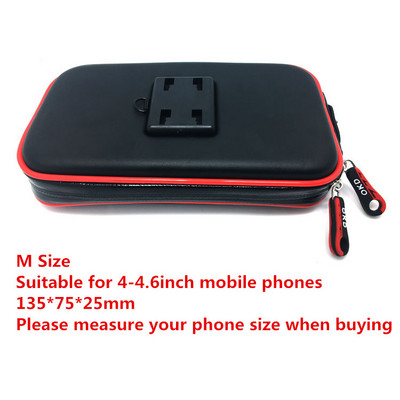 Carcasă impermeabilă cu fermoar Conexiune bilă de 1 inch 4 gheare găuri Placă adaptor AMPS Suport de montare cu cap bilă din cauciuc pentru telefoane inteligente