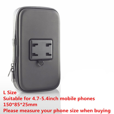 Carcasă impermeabilă cu fermoar Conexiune bilă de 1 inch 4 gheare găuri Placă adaptor AMPS Suport de montare cu cap bilă din cauciuc pentru telefoane inteligente