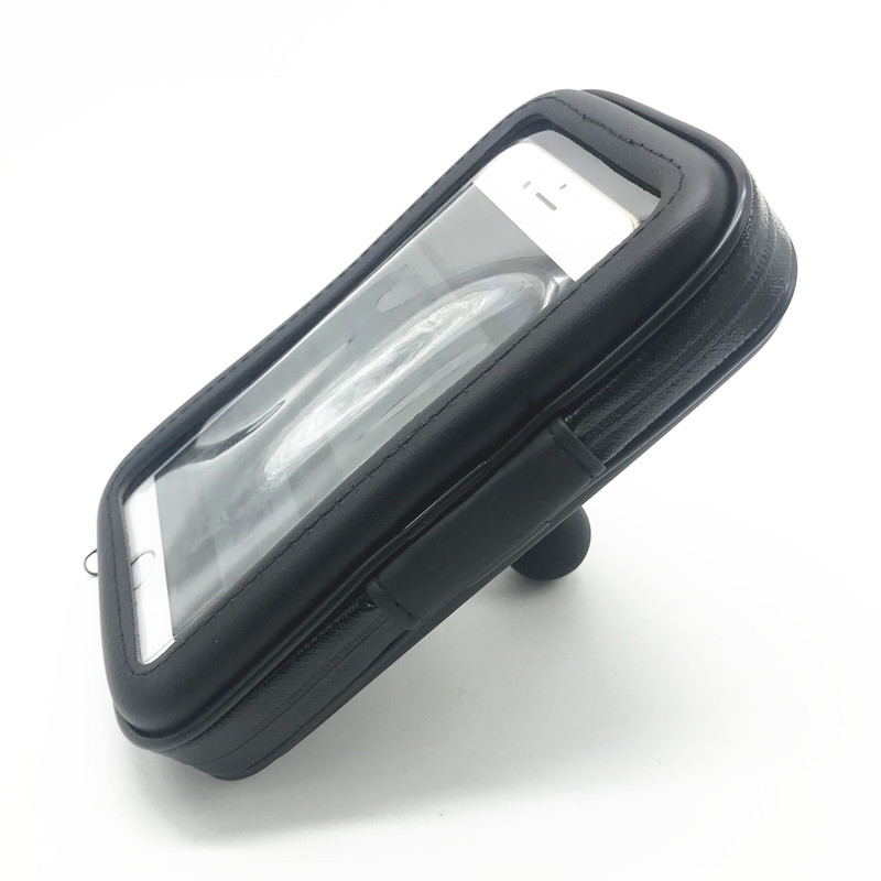 Ūdensnecaurlaidīgs rāvējslēdzēja korpuss, 1 collas lodveida savienojums, 4 caurumu spīles AMPS adaptera plāksne Gumijas lodveida galvas stiprinājuma kronšteins viedtālruņiem