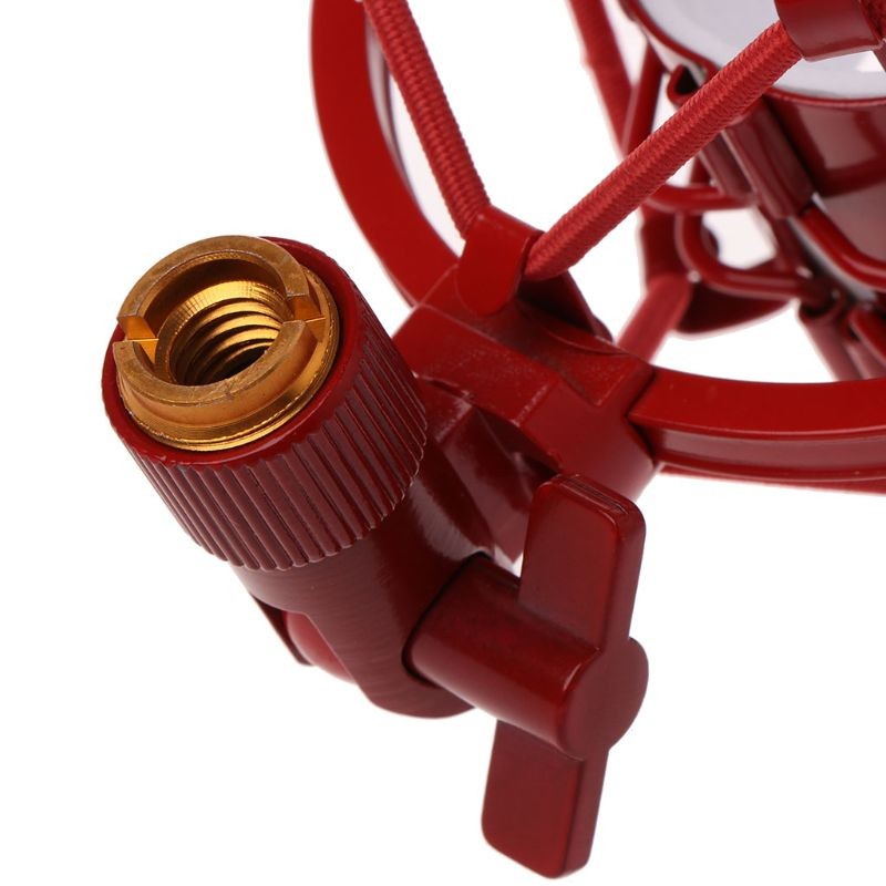 Metalni otporni na udarce studijski mikrofon za snimanje, kopča za držač pauk mikrofona za držač za udarce