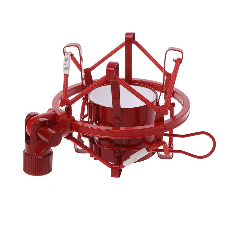 Metalni otporni na udarce studijski mikrofon za snimanje, kopča za držač pauk mikrofona za držač za udarce