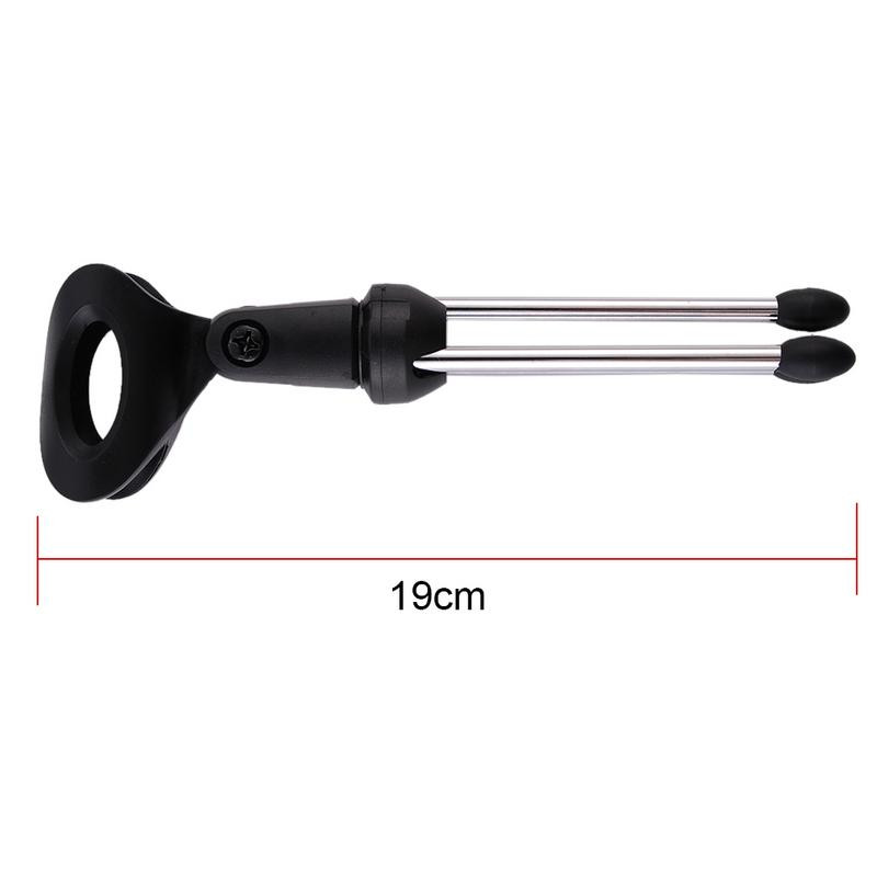 Profesionalus mikrofono trikojo stovas Mini nešiojamas trikojo stovas podcast'ams Laidinis belaidžio mikrofono laikiklis su spaustuko laikikliu