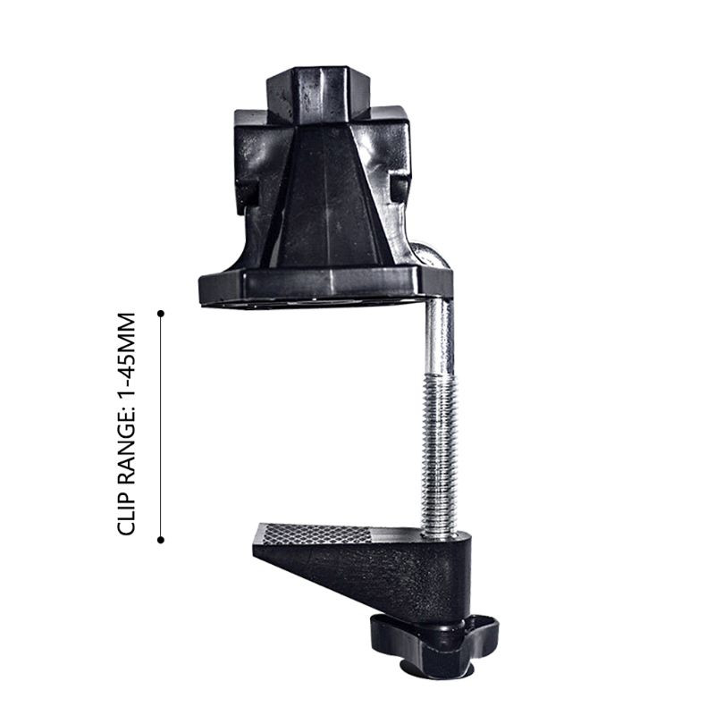 Laikiklis „pasidaryk pats“ fiksuotas metalinis stalinis lempos spaustukas fotoaparato blykstės lemputės laikiklis mikrofono stovas PXPE