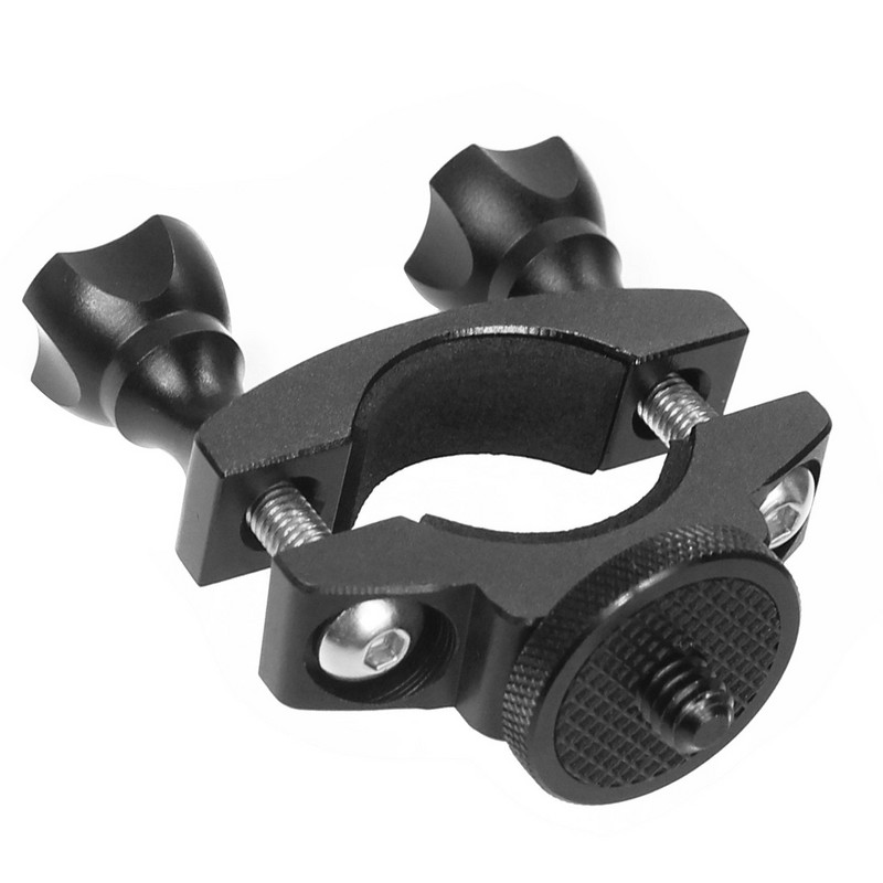 Bicikl, motocikl, upravljač, sjedalo, držač motke, anti-labava stezaljka cijevi 1/4" za Gopro 9 8 Max Insta360 ONE R za Osmo Action