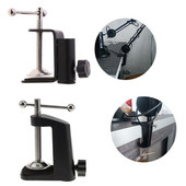 Konsolinis laikiklis, skirtas mikrofono mikrofono mikrofonui stovas Stalo šoninis staliuko spaustuko pagrindo kraštas Palaiko stabilų megafono laikiklį