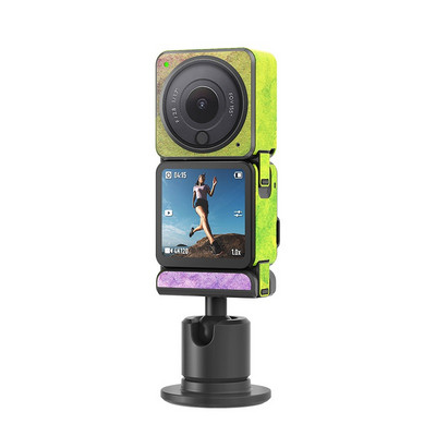 MoriEnzi For DJI Action2 Aku kestvus kahe ekraaniga korpuse kaitse paberi toimega 2 kriimustusvastane korpus PVC kaitsekleebis