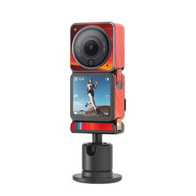 MoriEnzi For DJI Action2 Aku kestvus kahe ekraaniga korpuse kaitse paberi toimega 2 kriimustusvastane korpus PVC kaitsekleebis