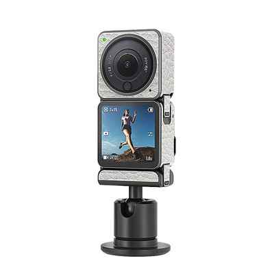 MoriEnzi For DJI Action2 Aku kestvus kahe ekraaniga korpuse kaitse paberi toimega 2 kriimustusvastane korpus PVC kaitsekleebis