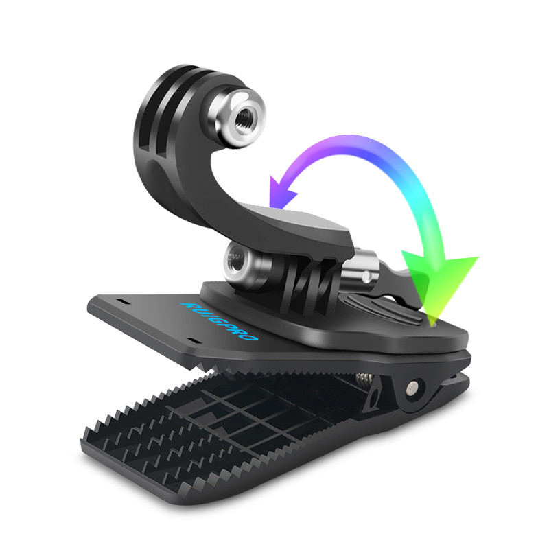 Torba za ruksak s rotacijom od 360 stupnjeva Clip stezaljka za GoPro Hero 8 7 6 5 4 Xiaomi yi SJCAM SJ4000 DJI Dodaci za akcijske kamere