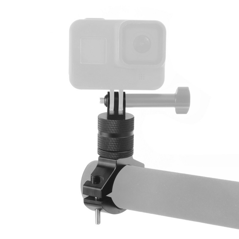 Bicikl Držač kamere za bicikl Okretni za 360° Biciklizam Motociklistički upravljač Stalak za montažu Metalna stezaljka za MTB za GoPro akcijsku kameru Telefon