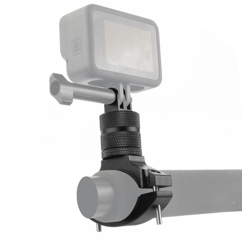 Bicikl Držač kamere za bicikl Okretni za 360° Biciklizam Motociklistički upravljač Stalak za montažu Metalna stezaljka za MTB za GoPro akcijsku kameru Telefon
