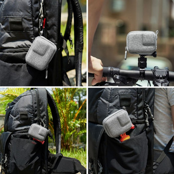 Мини EVA калъф Защитна чанта за GoPro Hero 11 10 9 8 Преносима чанта за съхранение Калъф Водоустойчив защитен калъф за аксесоари GoPro