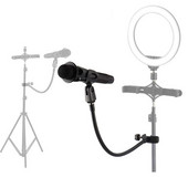 Dzelzs rakstāmgalda mikrofona statīvs Universālie šļūteņu plaukti ar lieljaudas galda skavu Mikrofona statīvs mikrofona spaiļu turētājs mikrofona rokas rakstāmgalda stiprinājums