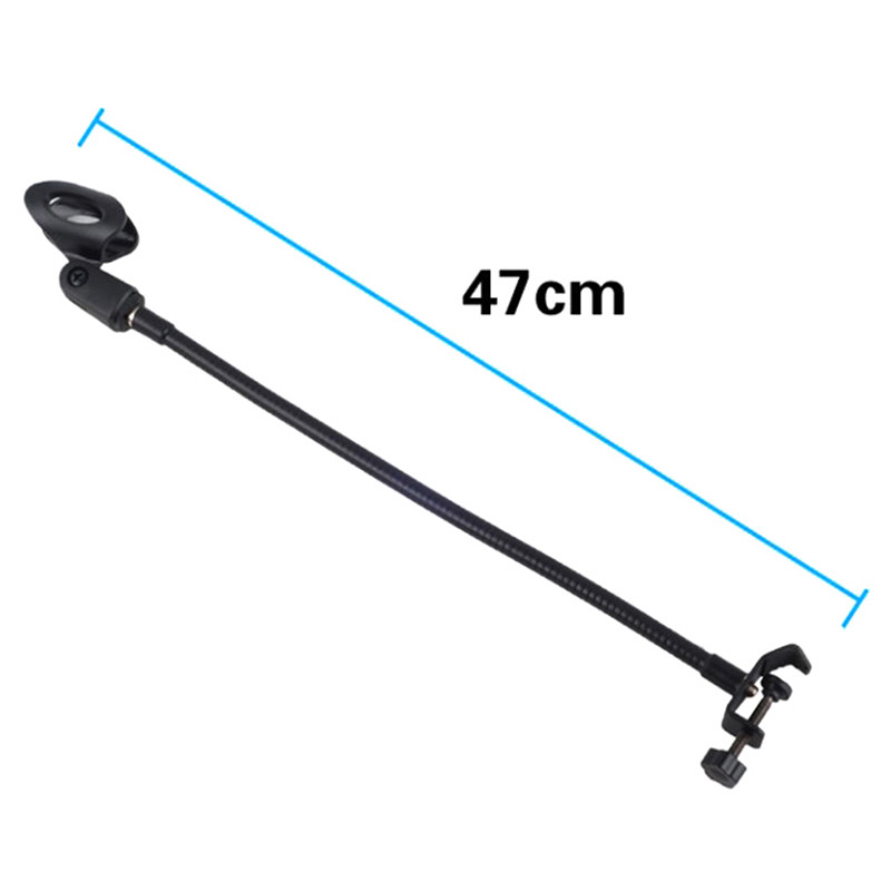 Dzelzs rakstāmgalda mikrofona statīvs Universālie šļūteņu plaukti ar lieljaudas galda skavu Mikrofona statīvs mikrofona spaiļu turētājs mikrofona rokas rakstāmgalda stiprinājums