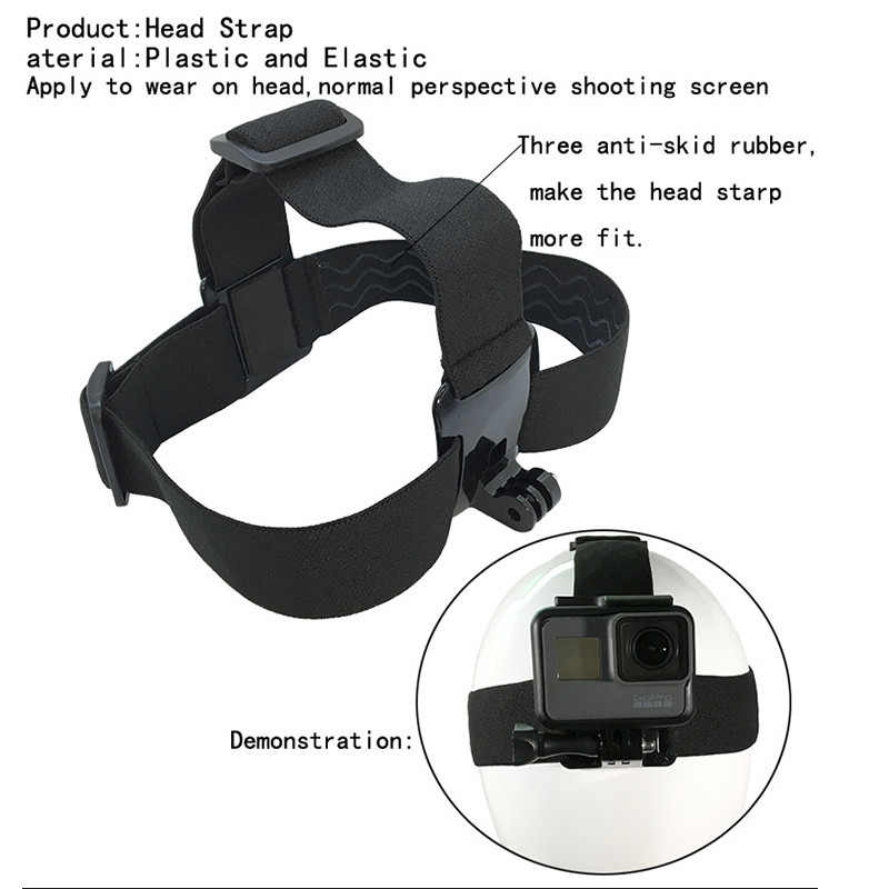Remen za glavu, adapter za stativ, ram nosač za Sony RX0 ZA Gopro hero 7 crni Go pro 6 5 4 yi 4k Akcijska kamera
