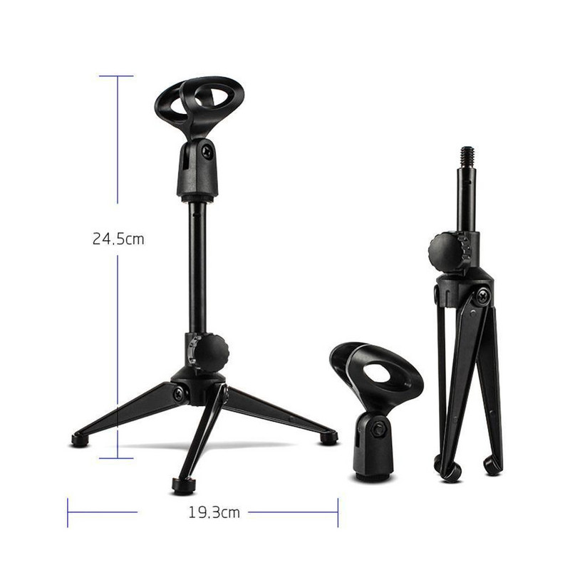 Mikrofoni alus lauaarvuti statiivi alus Juhtmega juhtmevaba mikrofoni alus E300 alus lauaarvuti mikrofoni alus