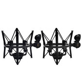 Universalus mikrofono mikrofono amortizatorius, reguliuojamas spaustuko laikiklis, stovas įrašymo laikiklis Profesionalūs priedai