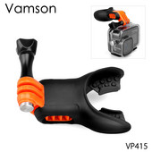 Vamson silikonske naramenice s vijkom za surfanje pucanje plivanje ronjenje za GoPro Hero 10 9 8 7 6 5 4 Xiaomi VP415