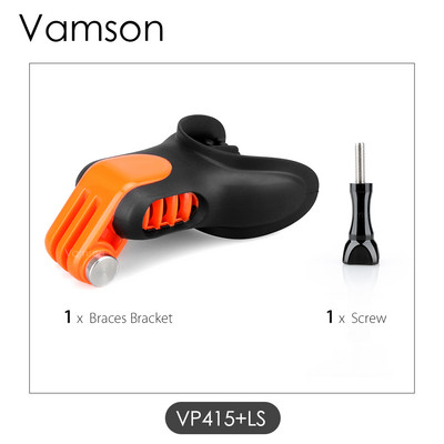 Vamson silikonske naramenice s vijkom za surfanje pucanje plivanje ronjenje za GoPro Hero 10 9 8 7 6 5 4 Xiaomi VP415