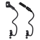 Lankstus mikrofono stovas, stalinis mikrofonas