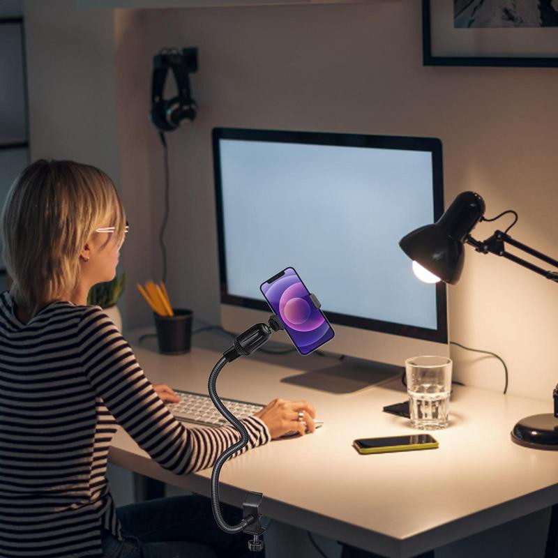 Lankstus mikrofono stovas, stalinis mikrofonas