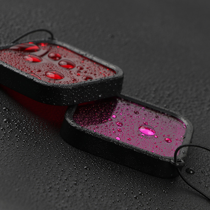 Filtre impermeabile super subțiri 3 buc. Set de filtre pentru scufundări subacvatice roșu roz violet pentru Gopro Hero 5/6/7 carcasă originală neagră