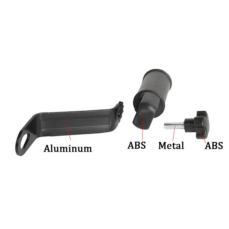 Universalus motociklo galinio vaizdo veidrodžio laikiklis, skirtas GoPro Hero 9/8/7/5 SJCAM Yi 4K EKEN DJI veiksmo kameros vairo tvirtinimo priedas