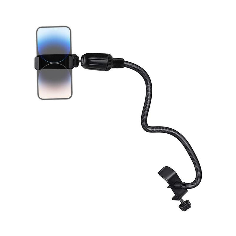 Fleksibilni stalak za mikrofon 360 stupnjeva podesiv sa kopčom Nosač za stolni mikrofon upotrebljiv kao Lazy Bracket za telefon Izdržljiv materijal