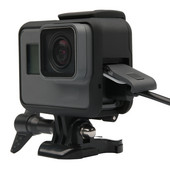RuigPro standardse raamiga kinnitusjuhtmega ühendatav kaitseümbris GoPro Hero 5 6 7 Black Go Pro tarvikute jaoks