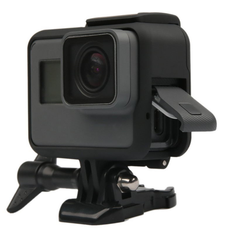 RuigPro standardse raamiga kinnitusjuhtmega ühendatav kaitseümbris GoPro Hero 5 6 7 Black Go Pro tarvikute jaoks