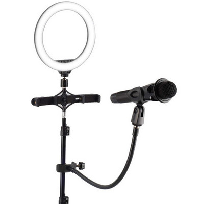 Željezni stolni stalak za mikrofon Univerzalne police za crijeva sa stolnom stezaljkom za teške uvjete rada Stalak za mikrofon Držač kopče za mikrofon Stolni nosač za ručku mikrofona