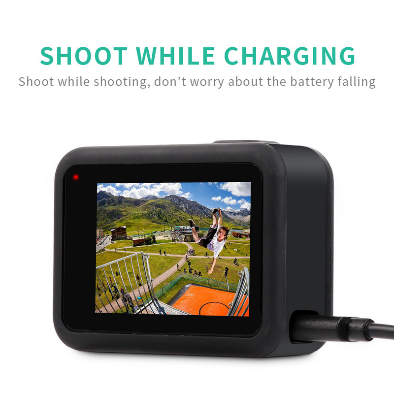 „GoPro“ priedams „GoPro Hero 8“ apsauginis rėmelis, vaizdo kameros korpusas, skirtas „GoPro Hero8“ juodai veiksmo kamerai