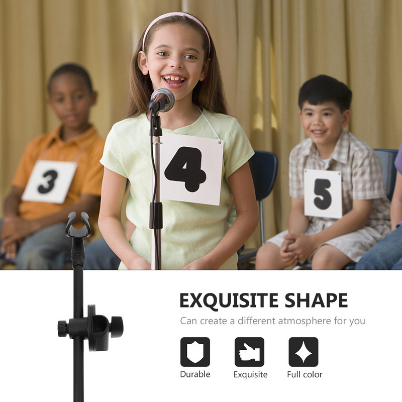 Teleskopiskā stieņa sviras mikrofona statīvi Biroja galda piederumi sildītāji Regulējams statīvs tiešraide