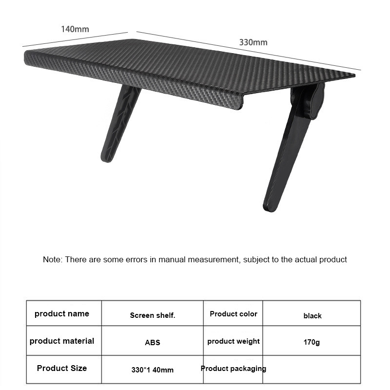 Universaalne telerialus Arvuti teleriekraani rack Näidikuhoidik traadita ruuter digiboksi riiuli ekraaniriiul 3 valikulist värvi