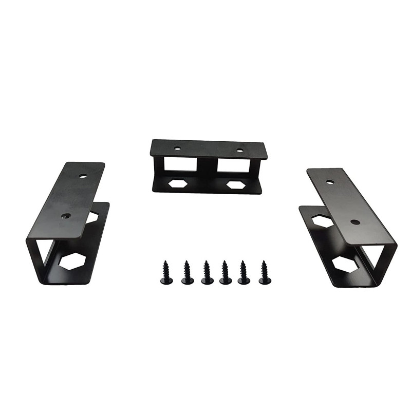 Lauaalune Kahekorruseline sülearvuti hoidiku kinnitus koos kruviga laua all Sülearvuti kinnitusklamber laua all sülearvuti klaviatuuri jaoks