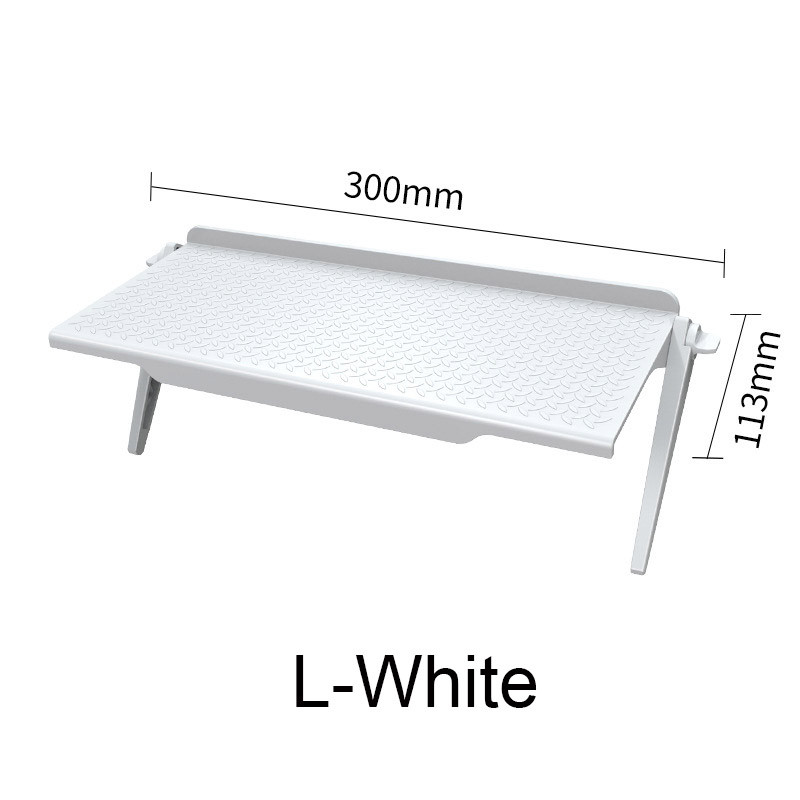 Reguleeritav teleriekraan ülemine riiuliriiuli hoidik Arvutimonitori lauaarvuti alus teleririiuli kuvariiul hoiurest