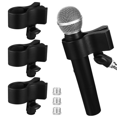 3 db mikrofontartó állvány Mikrofon állvány Mikrofon klipek állványok Mikrofonra szerelhető mikrofoncsipesz állvány Mikrofon állvány mikrofoncsipesz állvány