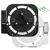 Organizator de cutie TV montat pe perete pentru Apples TV HD 4K 2-7 generații Raft de depozitare cu suport pentru telecomandă Suport de depozitare pentru set superior