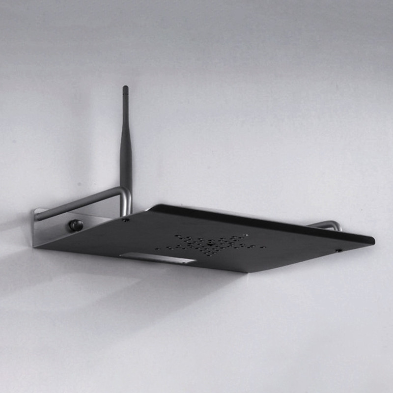 Universaalne projektorialuse kronsteini seinatugi Alumiiniumist telekast ruuteri kronsteini hoidja kõlari projektori aluse seinakinnitus