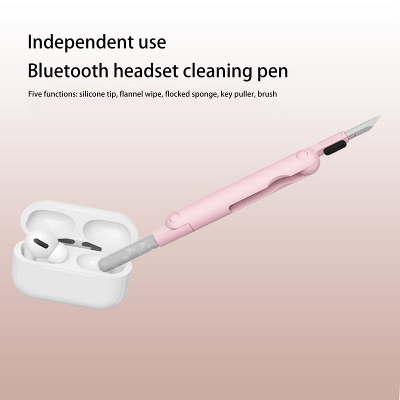 7 viename dulkių šalinimo šepetys, skirtas kompiuteriui / mobiliajam telefonui / ausinėms / kompiuteriams / nešiojamiesiems kompiuteriams / klaviatūros daugiafunkciams valymo įrankiams