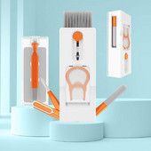 Daugiafunkcis BT ausinių valymo rašiklis kompiuterio klaviatūros valiklio šepetėlio rinkinys ausinių valymo rašiklis, skirtas ausinių klaviatūros valikliui