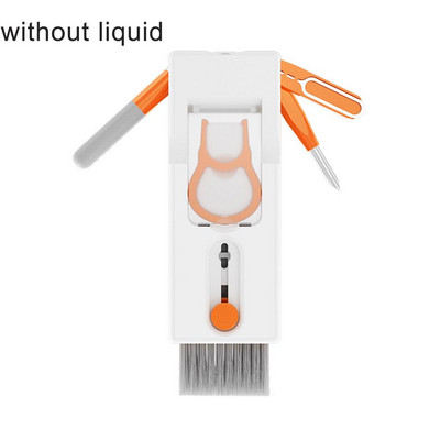 Daugiafunkcis BT ausinių valymo rašiklis kompiuterio klaviatūros valiklio šepetėlio rinkinys ausinių valymo rašiklis, skirtas ausinių klaviatūros valikliui