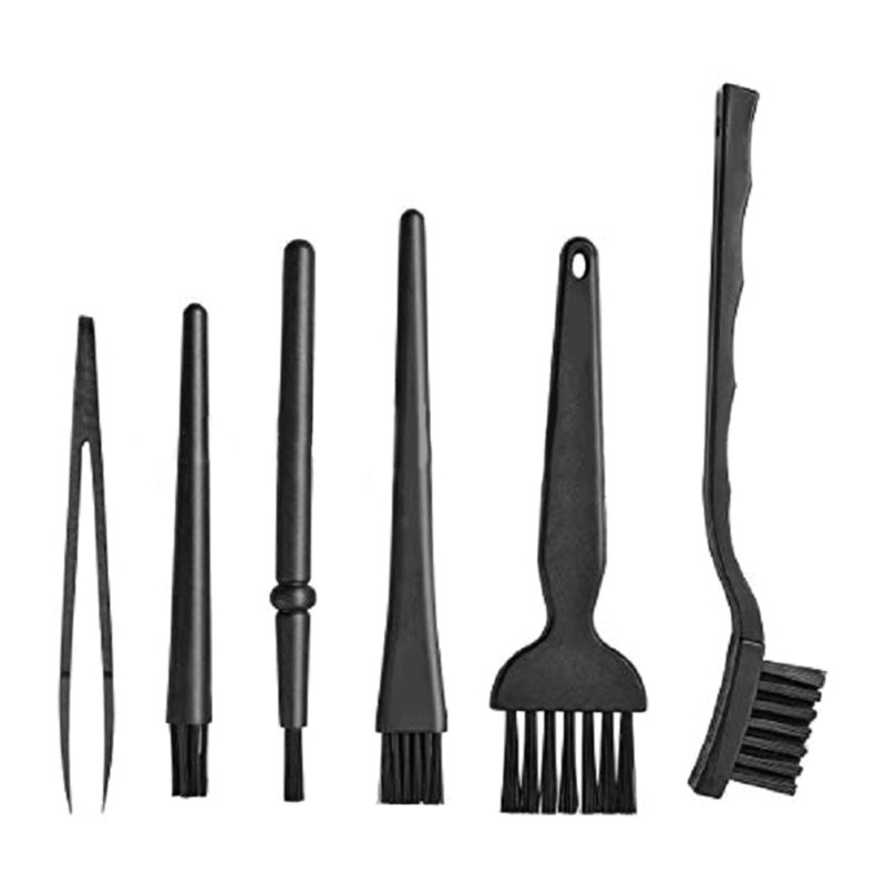 1Set Anti Static ESD Cleaning Brush Kit Keyboard PCB Motherboards Tool set Black