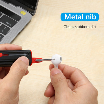 Cleaner Kit για SONY LinkBuds / Apple Airpods 3 Earbuds Cleaning Pen Θήκη ακουστικών συμβατή με Bluetooth Εργαλεία καθαρισμού πληκτρολογίου