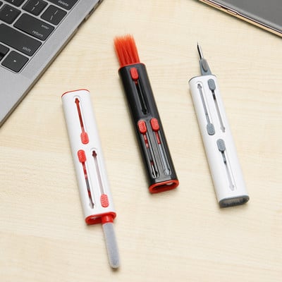 Комплект за почистване на SONY LinkBuds / Apple Airpods 3 Earbuds Cleaning Pen Съвместим с Bluetooth калъф за слушалки Инструменти за почистване на клавиатура