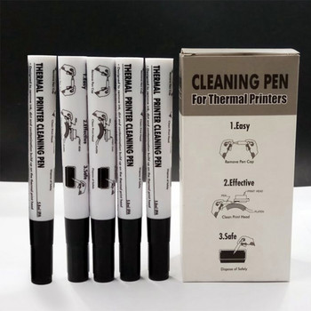 2021 Нови 5 бр Термален принтер Почистваща писалка Електронна писалка за почистване на печатаща глава за лице
