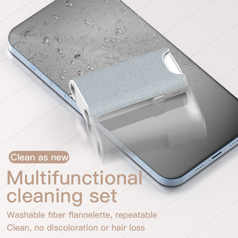 Tisztító készlet Airpods Pro 3 2 1 tartós fülhallgató tok tisztítóhoz Tiszta kefe toll fülhallgató vezeték nélküli Bluetooth fejhallgató tisztító eszköz