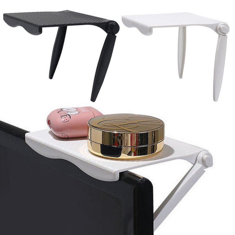 Besegad Többfunkciós rack képernyő felső polc TV tároló kijelző állvány Irodai számítógép asztal tároló mappa konzol Tartozékok