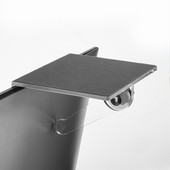 Állítható TV set Top Box rack távirányító tartó Számítógép monitor tároló konzol Képernyő felső polc tároló rendszer